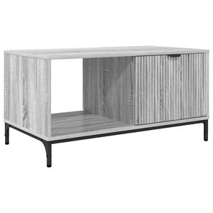 vidaXL Couchtisch Graues Sonoma 90 x 49 x 46 cm Holzwerkstoff