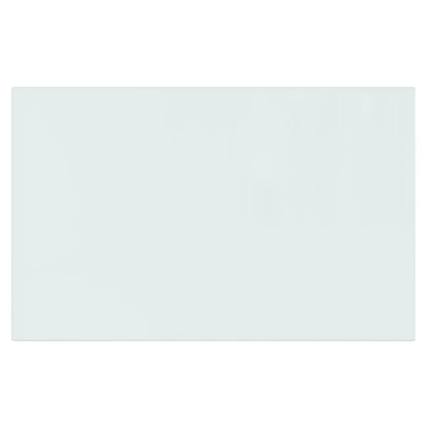 vidaXL Kaminofen Glasplatte Rechteckig 80x50 cm