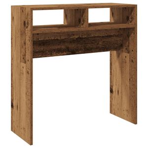 vidaXL Konsolentisch Altholz-Optik 78x30x80 cm Holzwerkstoff