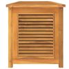 vidaXL Gartenbox mit Beutel 200x50x55 cm Massivholz Teak