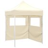 vidaXL Party-Zelt Creme 200 x 200 x 315 cm Oxford-Stoff