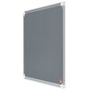 Nobo Filz-Pinnwand Premium Plus Grau 60x45 cm