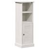 vidaXL Badezimmerschrank VIGO Wei&szlig; und Antikwei&szlig; 37 x 34 x 110 cm