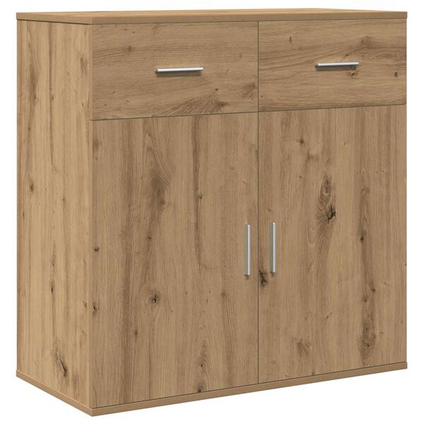 vidaXL Sideboard Artisan-Eiche 78 x 38 x 80 cm Holzwerkstoff