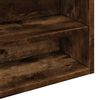 vidaXL Vitrinenschrank Räuchereiche 100x15x58 cm Holzwerkstoff