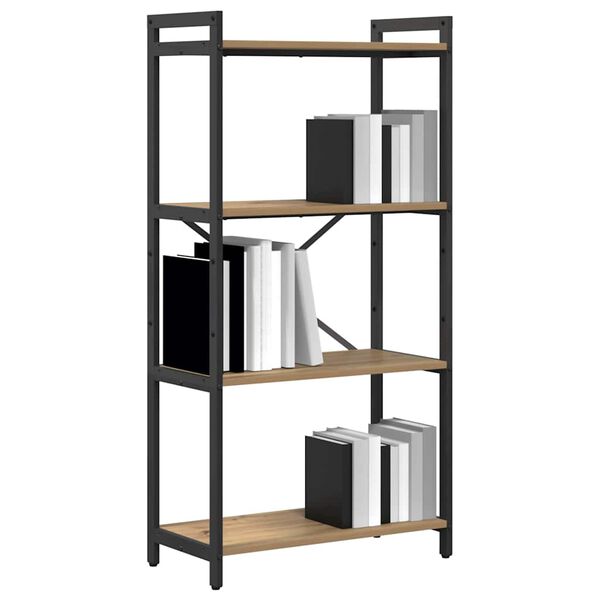 vidaXL B&uuml;cherregal Artisan-Eiche 60 x 30 x 120 cm Holzwerkstoff