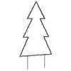 vidaXL Weihnachtsbaum mit Erdspießen und 80 LEDs 60 cm