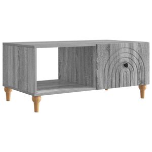 vidaXL Couchtisch Graues Sonoma 90 x 50 x 40 cm Holzwerkstoff