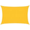 vidaXL Sonnensegel 160 g/m&sup2; Rechteckig Gelb 2x2,5 m HDPE