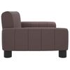 vidaXL Kindersofa Braun 70x45x30 cm Kunstleder