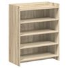 vidaXL Schuhschrank Sonoma-Eiche 73,5 x 36 x 92 cm Holzwerkstoff