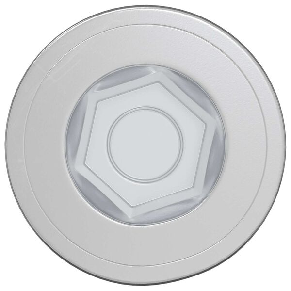 vidaXL Confirmat-Schrauben 2 pcs Silber &Oslash;7 x 58 mm Metall