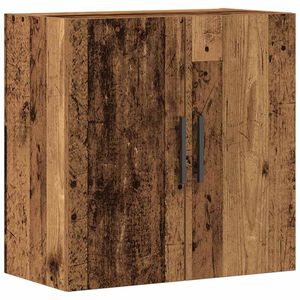vidaXL Wandschrank 60 x 31,5 x 60 cm Holzwerkstoff Altholz