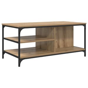 vidaXL Couchtisch Artisan-Eiche 100 x 50 x 45 cm Holzwerkstoff