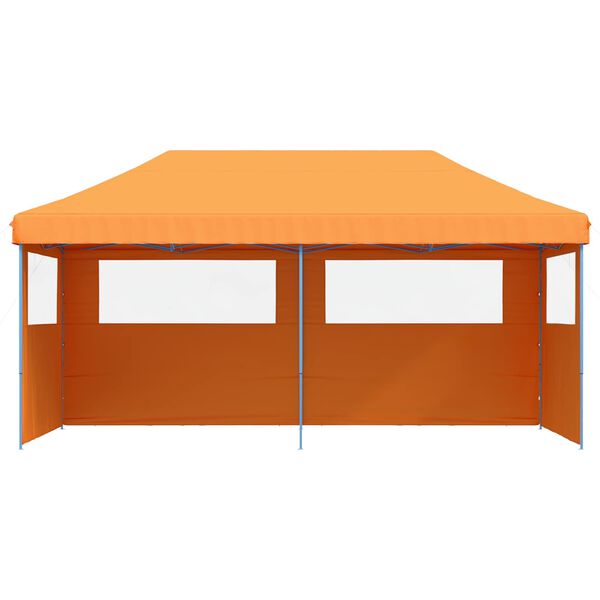vidaXL Party-Zelt Orange 292 x 580 x 315 cm Oxford-Stoff