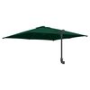 vidaXL Gartenparasol Grün 248,5 x 247,5 x 160 cm Stoff