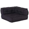 vidaXL 2-Sitzer-Modulsofa Anthrazit 140x70x36 cm Stoff