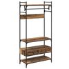 vidaXL Kleiderschrank Altholz 89 x 39 x 184.5 cm Holzwerkstoff