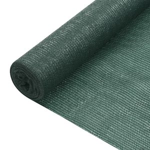 vidaXL Zaunblende Gr&uuml;n 1x50 m HDPE 75 g/m&sup2;