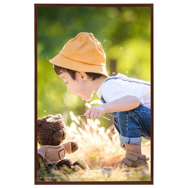 vidaXL Bilderrahmen Collage 3 Stk. f&uuml;r Wand Tisch Bronze 70x90 cm MDF