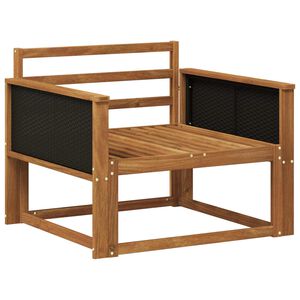 vidaXL Outdoor Mittelsofa Natur