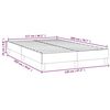 vidaXL Boxspringbettgestell Cappuccino-Braun 120x200 cm Kunstleder