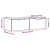 vidaXL Wandschrank Altholz-Optik 68x30x20 cm Holzwerkstoff