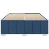 vidaXL Bettgestell ohne Matratze Blau 140x190 cm Stoff