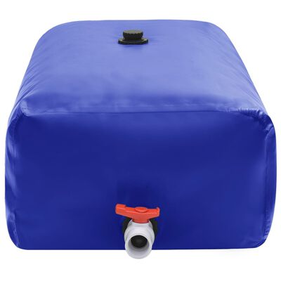 vidaXL Wassertank mit Wasserhahn Faltbar 670 L PVC
