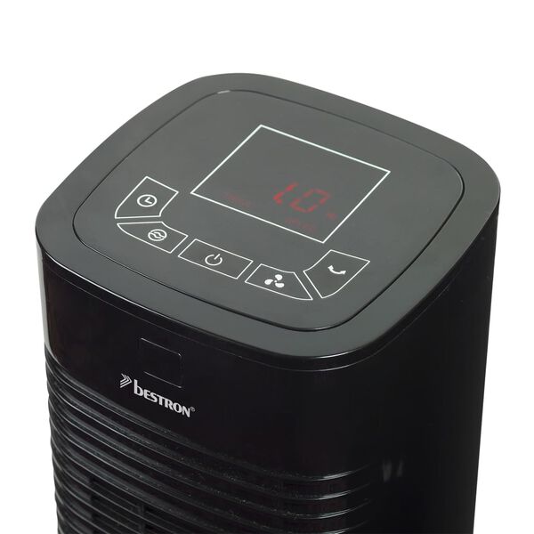 Bestron Turmventilator mit Fernbedienung AFT80ZRC 80 cm 50 W Schwarz