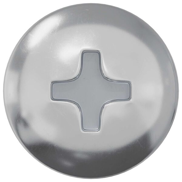 vidaXL Holzschraube 3273 pcs Silber 9,8 x 53 mm Stahl