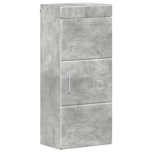 vidaXL Badezimmer-Wandschrank TULUM Beton Grau 37 x 24,5 x 86 cm