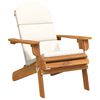 vidaXL Adirondack-Gartenstuhl mit Kissen Massivholz Akazie