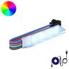 vidaXL LED Streifen 12 stk. Schwarz und Wei&szlig; Kupfer und Kunststoff