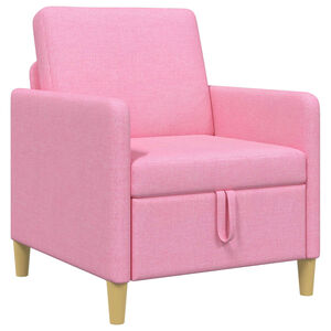 vidaXL Sofa mit Stauraum Rosa 72 x 78 x 87 cm Polyester