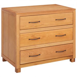 vidaXL Schrank mit Schubladen mit Speicher Braun Holzwerkstoff