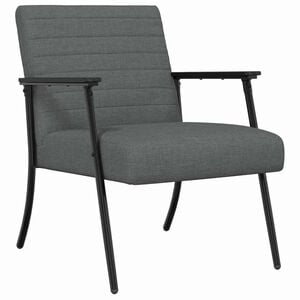 vidaXL Sessel Dunkelgrau 59 x 75 x 78 cm Stoff