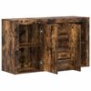 vidaXL Sideboard Ger&auml;ucherte Eiche 120 x 36 x 69 cm Holzwerkstoff
