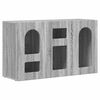 vidaXL Sideboard ELST Graues Sonoma 100 x 35 x 59 cm Holzwerkstoff
