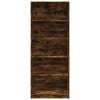 vidaXL Kleiderschrank Räuchereiche 80x50x200 cm Holzwerkstoffs