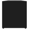vidaXL TV-Schrank Schwarz 120x34x37 cm Holzwerkstoff