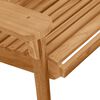 vidaXL Adirondack-Schaukelstuhl 2 pcs Braun 100 x 77 x 99 cm