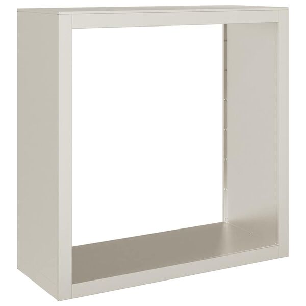 vidaXL Brennholzregal 100x40x100 cm Wetterfester Stahl