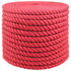 vidaXL Juteseil 20 mm Rot 100% Tossa Jute