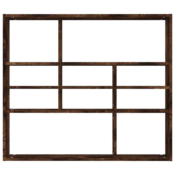 vidaXL Wandregal R&auml;uchereiche 90x16x78 cm Holzwerkstoff
