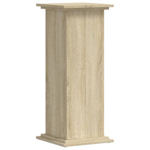 vidaXL Pflanzenst&auml;nder Sonoma-Eiche 33x33x80 cm Holzwerkstoff