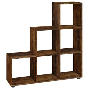 vidaXL Treppenregal R&auml;uchereiche 107 cm Holzwerkstoff