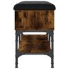 vidaXL Schuhbank R&auml;uchereiche 82x32x45 cm Holzwerkstoff