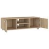 vidaXL TV-Schrank Sonoma-Eiche 110x40x35 cm Holzwerkstoff