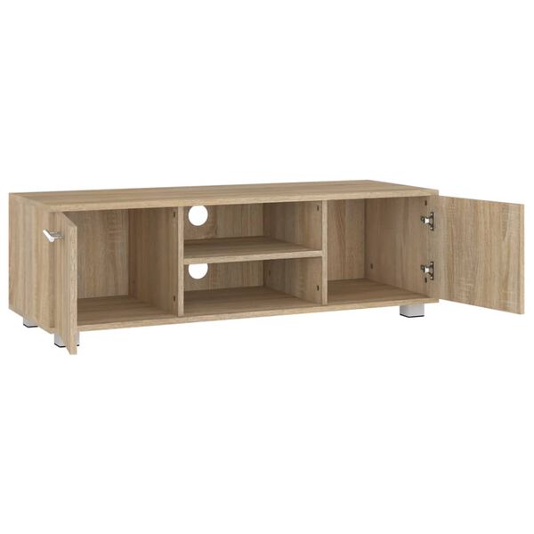 vidaXL TV-Schrank Sonoma-Eiche 110x40x35 cm Holzwerkstoff